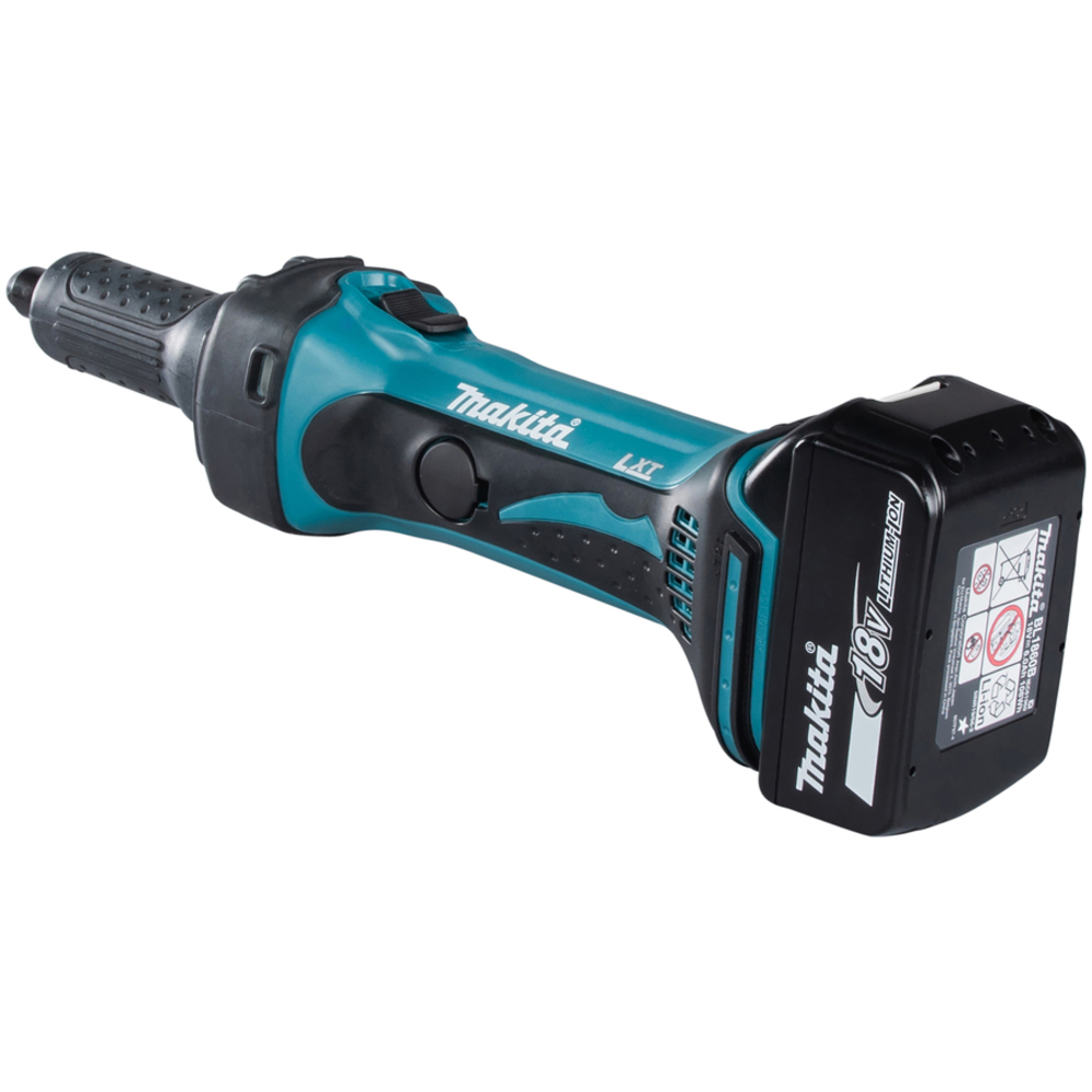 Meuleuse droite 18 V Li-Ion 5 Ah - MAKITA - DGD800RTJ