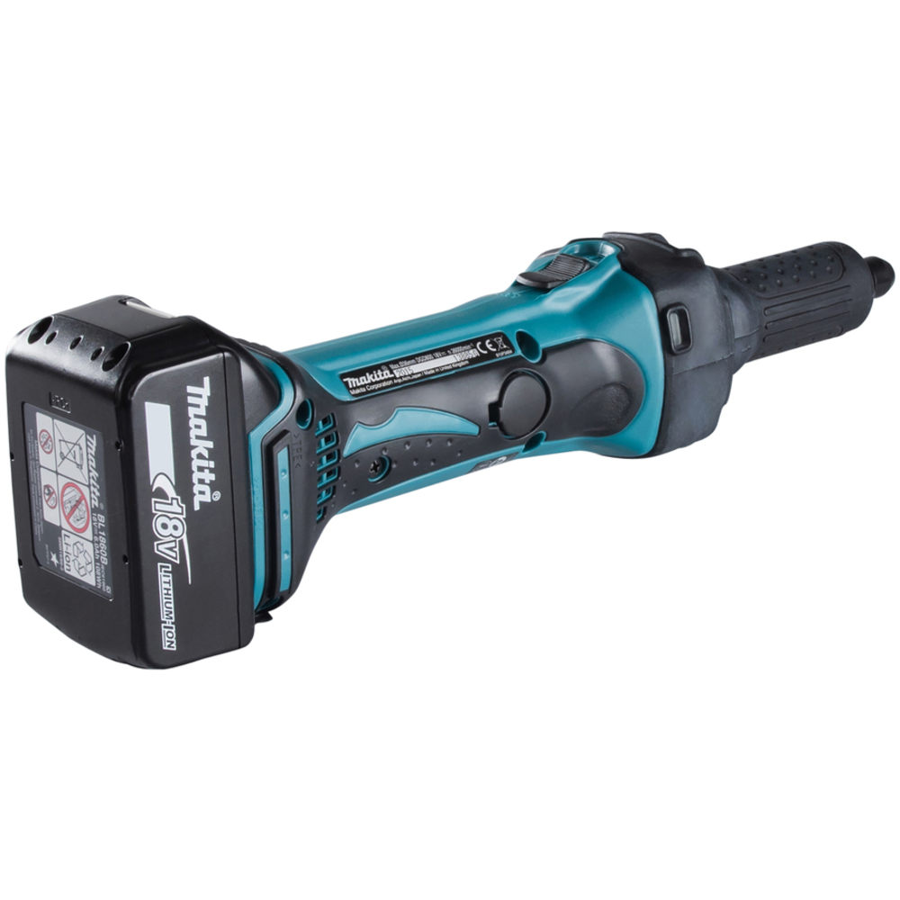 Meuleuse droite 18 V Li-Ion 5 Ah - MAKITA - DGD800RTJ
