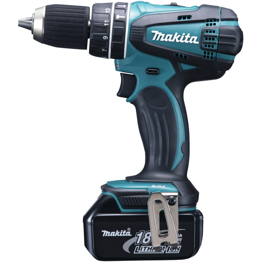 Perceuse visseuse percussion LXT 18V Li-Ion 4Ah D13 mm - MAKITA - DHP456RMJ