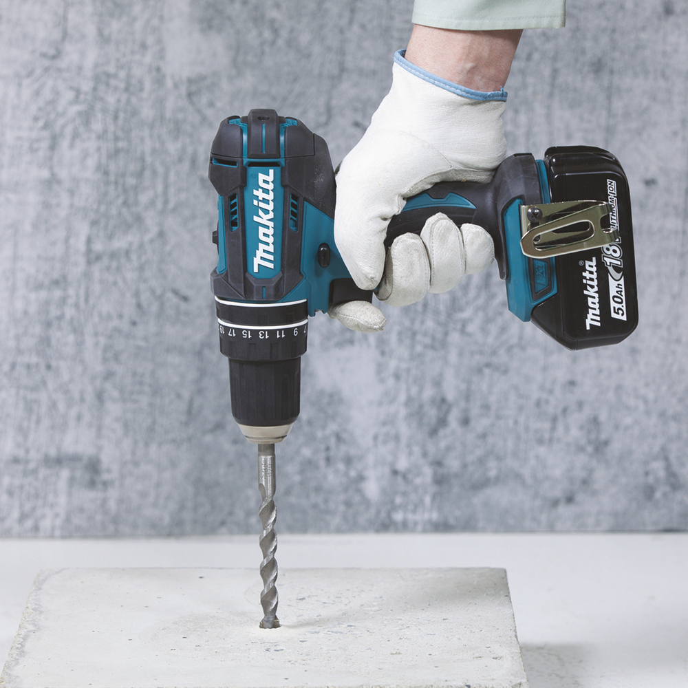 Perceuse visseuse à percussion LXT - 18 V Li-Ion - 3 Ah - D13 mm - MAKITA - DHP482SFE
