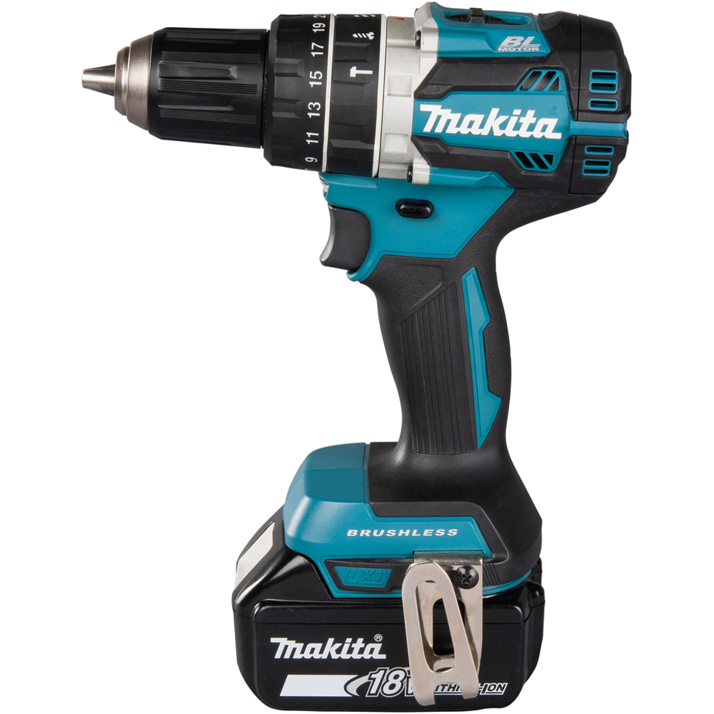 Perceuse visseuse percussion LXT 18 V Li-Ion 3Ah D13 mm - MAKITA - DHP484RF3J