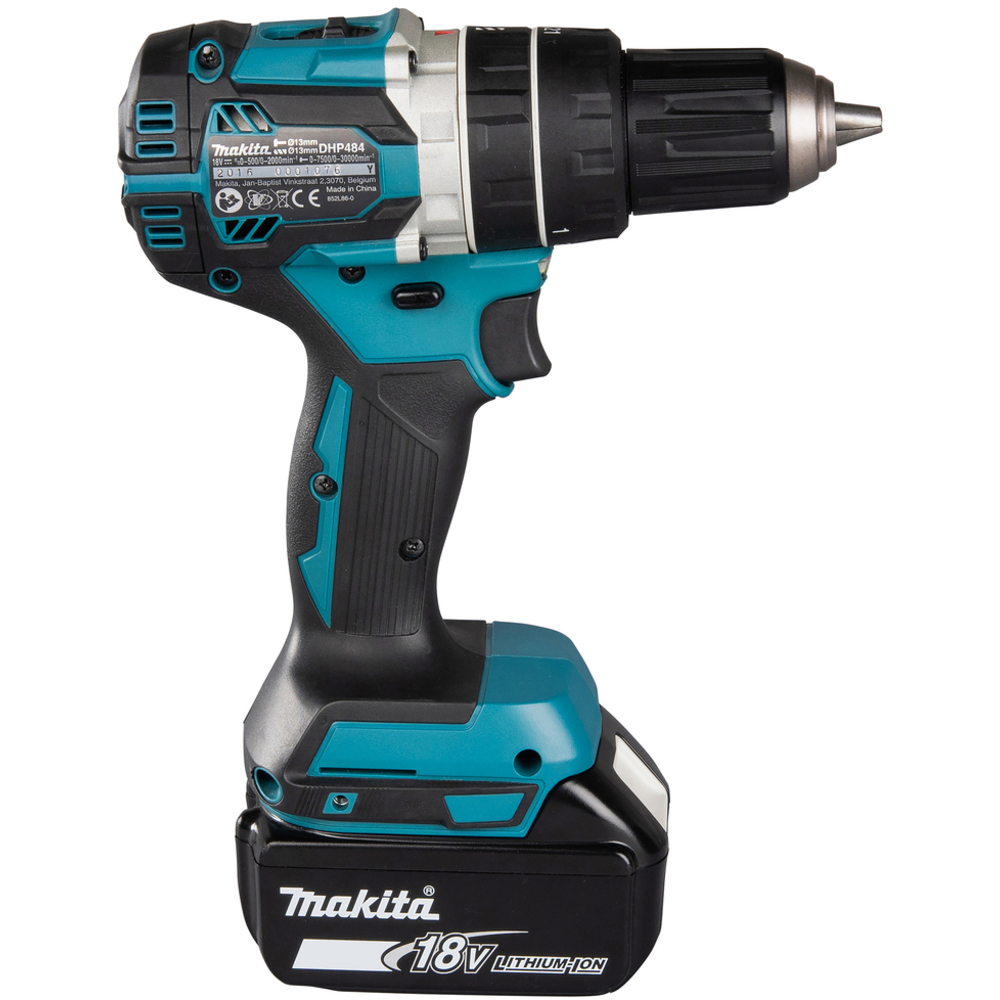 Perceuse visseuse percussion LXT 18 V Li-Ion 3Ah D13 mm - MAKITA - DHP484RF3J