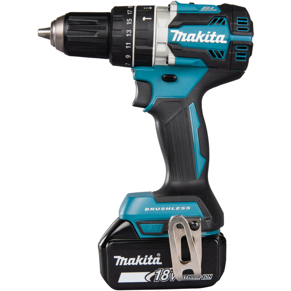 Perceuse visseuse percussion LXT 18 V Li-Ion 3Ah D13 mm - MAKITA - DHP484RF3J