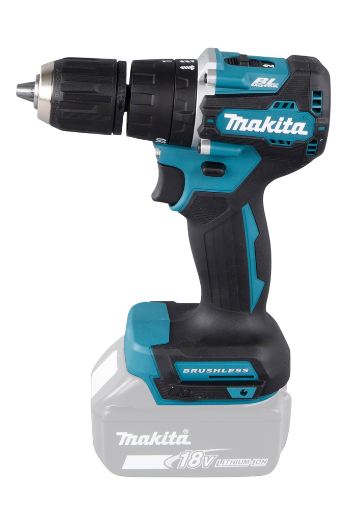 Perceuse visseuse à percussion MAKITA LXT 18 V Li-Ion Ø 13 mm Produit seul - DHP487ZJ