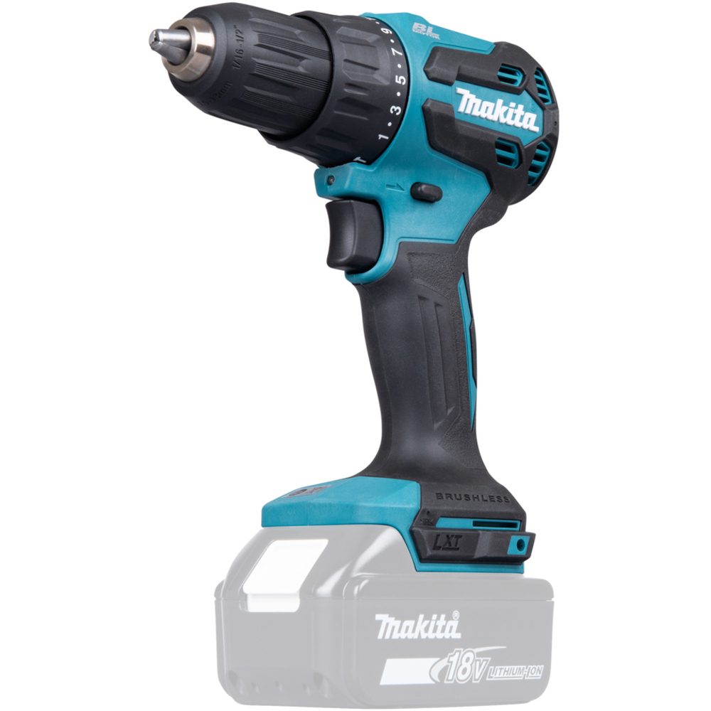 Perceuse visseuse percussion 18 V Li-Ion D13 mm Produit seul - MAKITA - DHP490Z