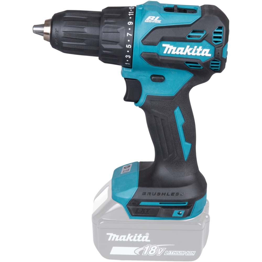 Perceuse visseuse percussion 18 V Li-Ion D13 mm Produit seul - MAKITA - DHP490Z