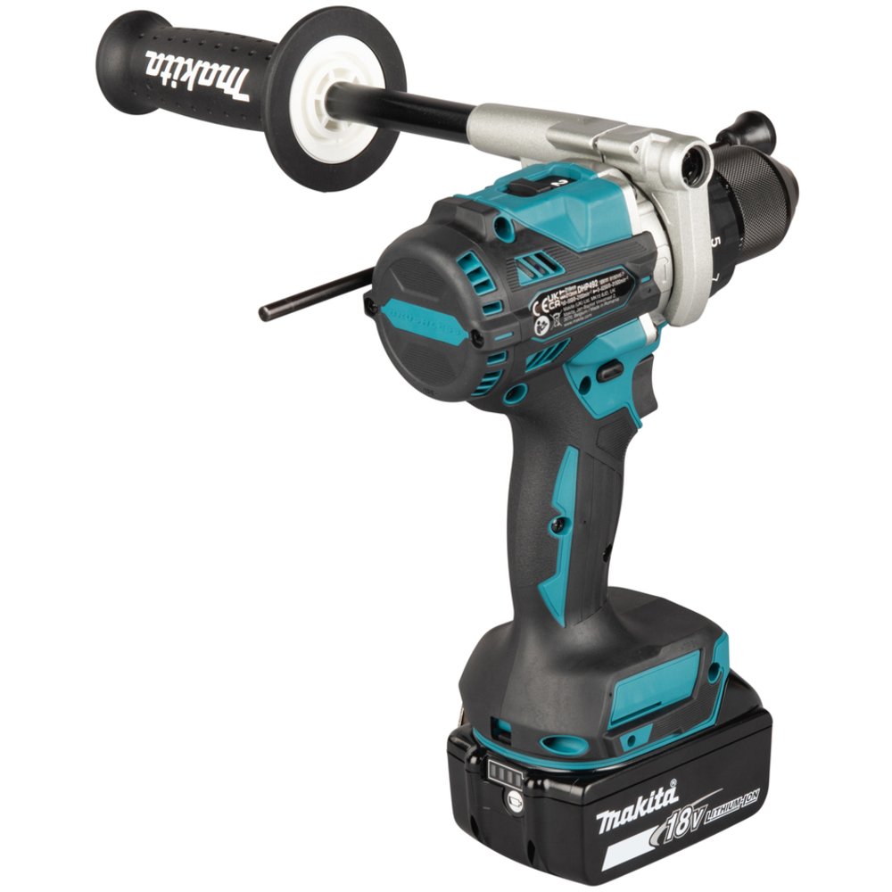 Perceuse visseuse percussion LXT 18 V Li-Ion 5Ah D13 mm - MAKITA - DHP492RTJ