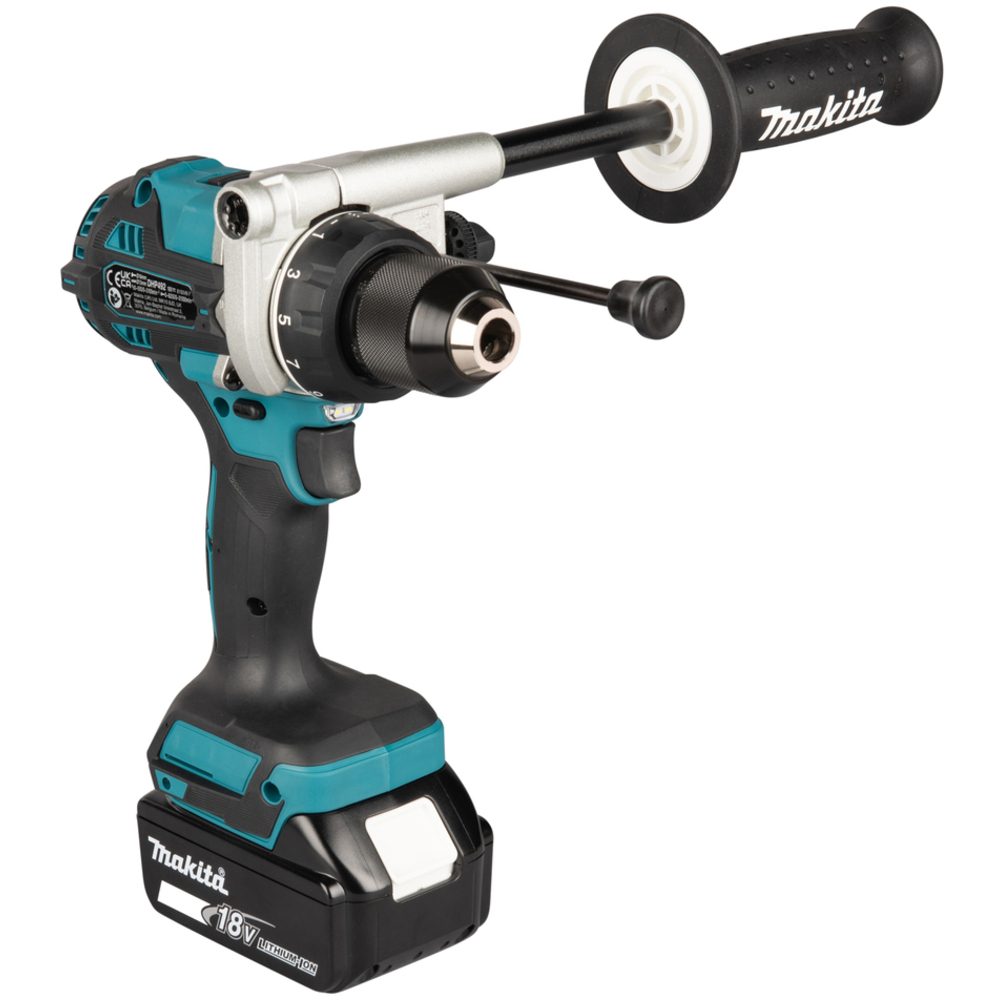 Perceuse visseuse percussion LXT 18 V Li-Ion 5Ah D13 mm - MAKITA - DHP492RTJ
