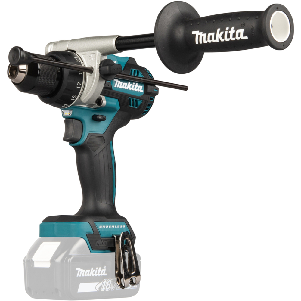 Perceuse visseuse percussion LXT 18 V Li-Ion D13 mm Produit seul - MAKITA - DHP492ZJ