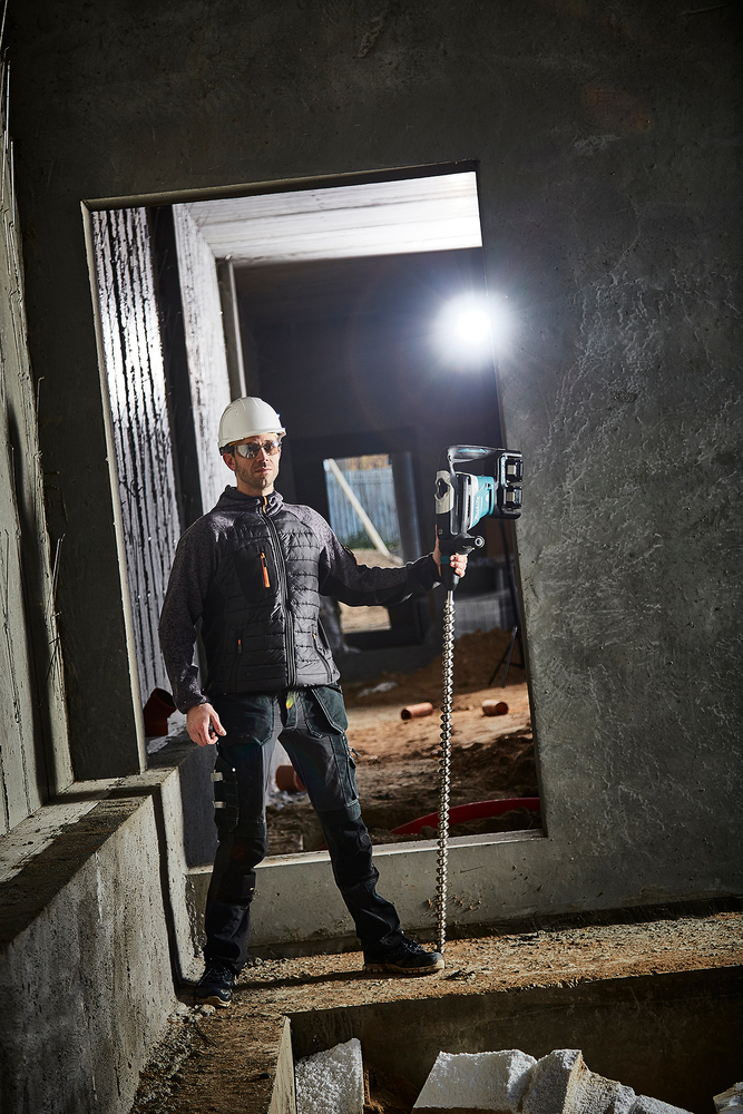 Perforateur MAKITA SDS-Max LXT 36 V => 2 x 18 V Li-Ion 6 Ah 40 mm 8 Joules - DHR400G2UN