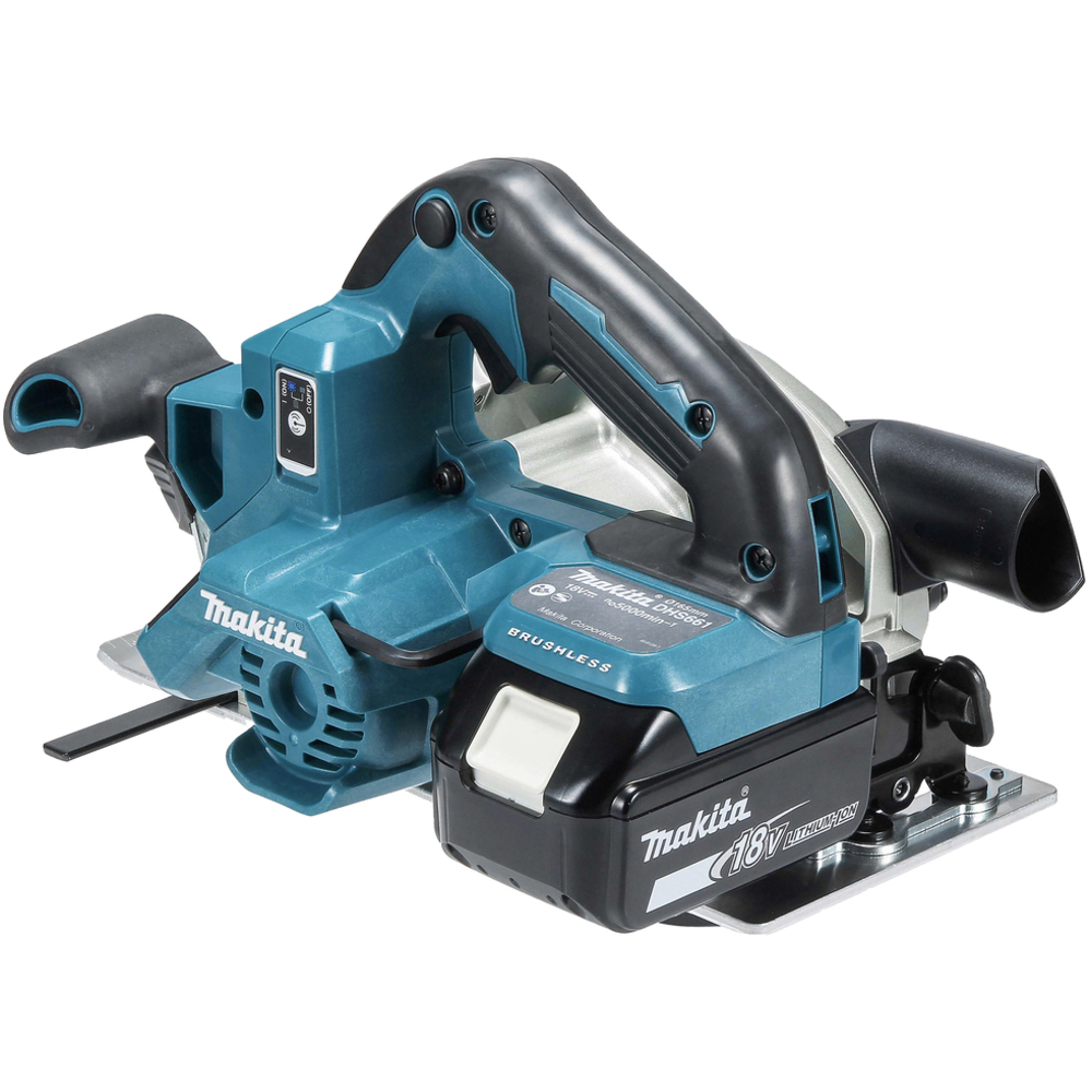 Scie circulaire 18 V Li-Ion 5 Ah Batterie 18 V LXT Diam. 165 mm - MAKITA - DHS661RTJU