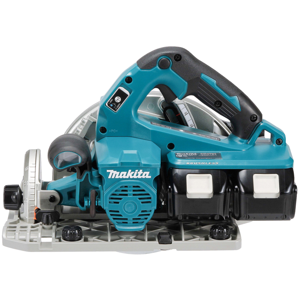 Scie circulaire 36 V => 2 x 18 V Li-Ion BL1850B Diam. 190 mm - MAKITA - DHS783T2JU