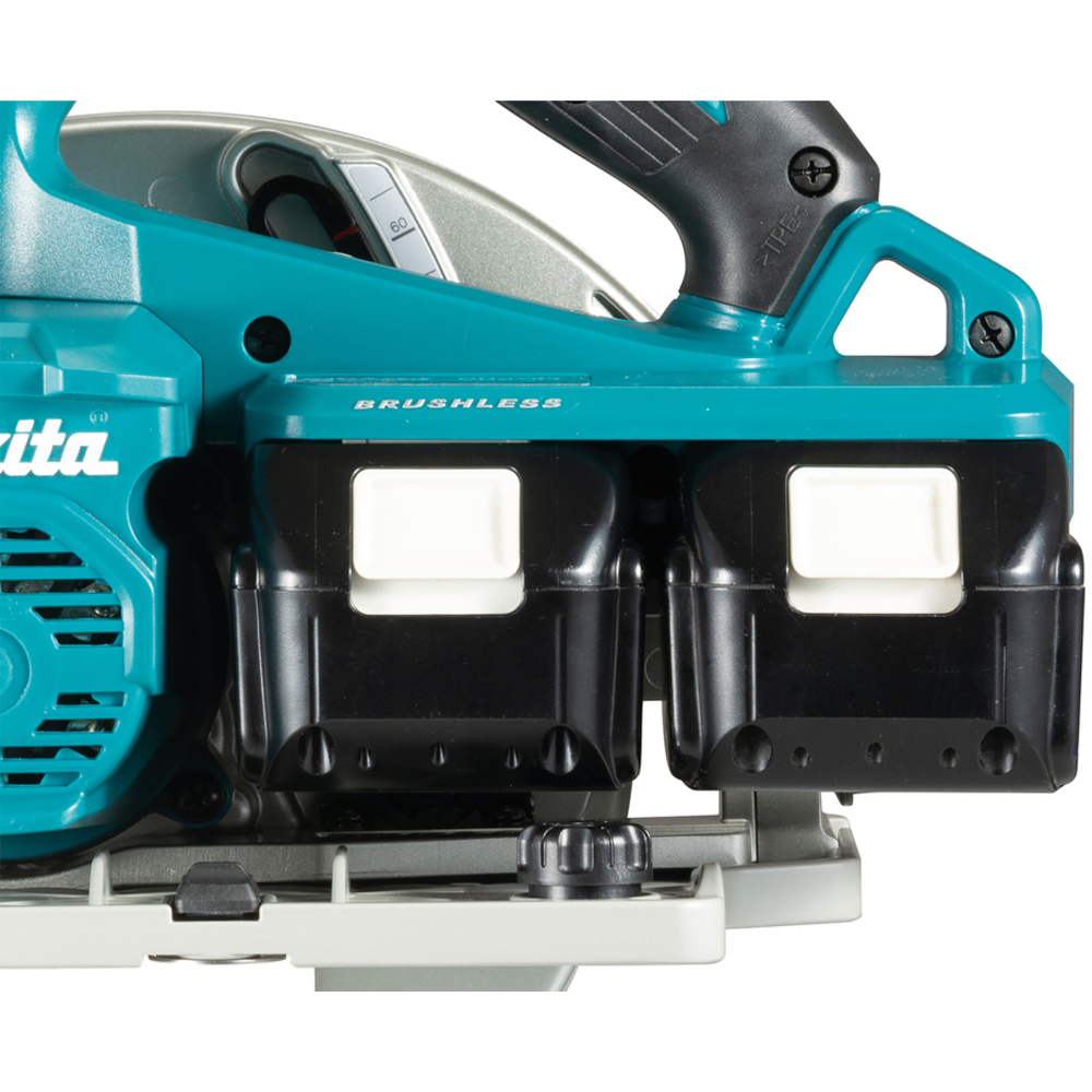 Scie circulaire 36 V => 2 x 18 V Li-Ion BL1850B Diam. 190 mm - MAKITA - DHS783T2JU