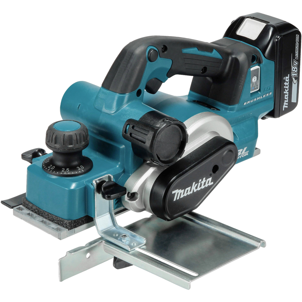 Rabot LXT 18 V Li-Ion 5 Ah 82 mm - MAKITA - DKP181RTJU