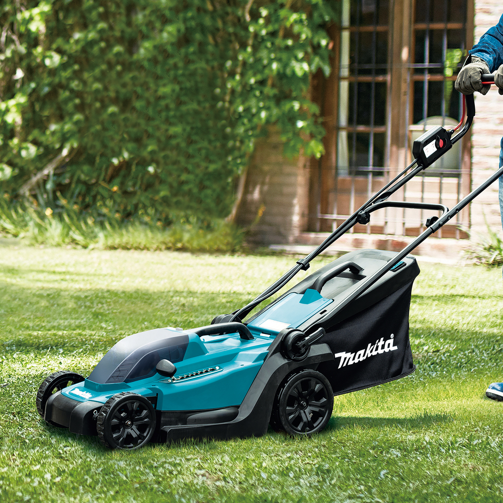 Tondeuse 18 V Li-Ion 5 Ah 33 cm avec batterie - MAKITA - DLM330RT