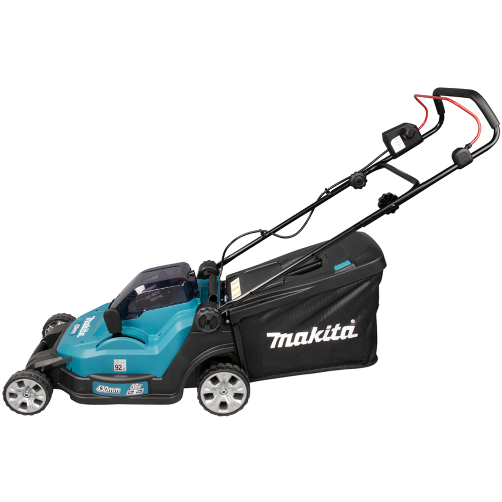 Tondeuse 36 V => 2 x 18 V Li-Ion 500 m² de tonte - MAKITA - DLM432PT2