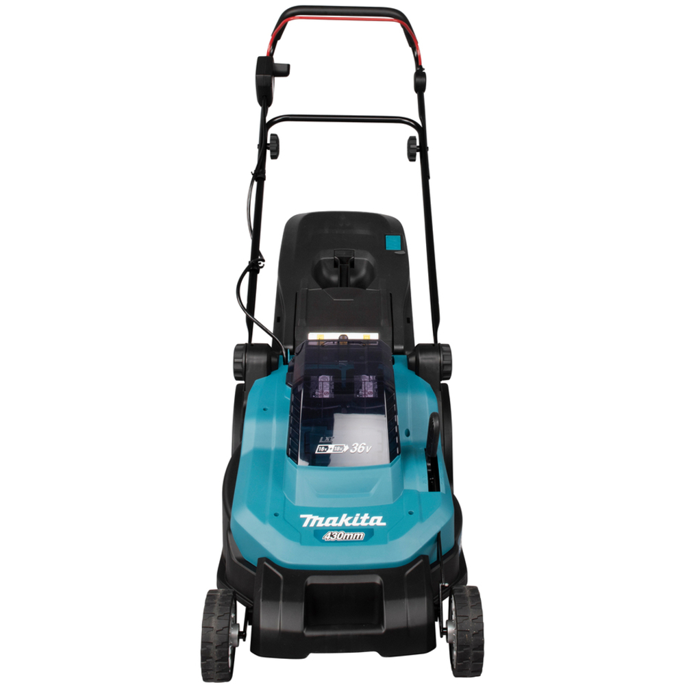 Tondeuse 36 V => 2 x 18 V Li-Ion 500 m² de tonte - MAKITA - DLM432PT2