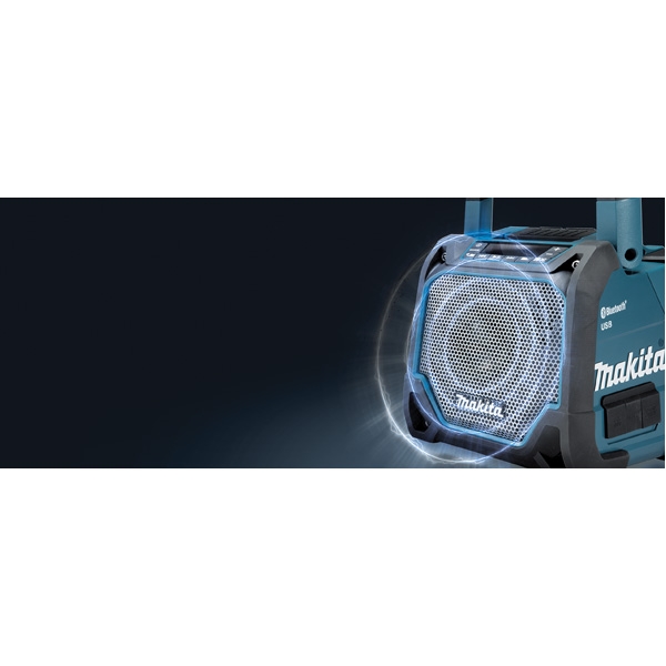 ENCEINTE BLUETOOTH MAKITA BATTERIE/SECTEUR (PRODUIT SEUL) - DMR202