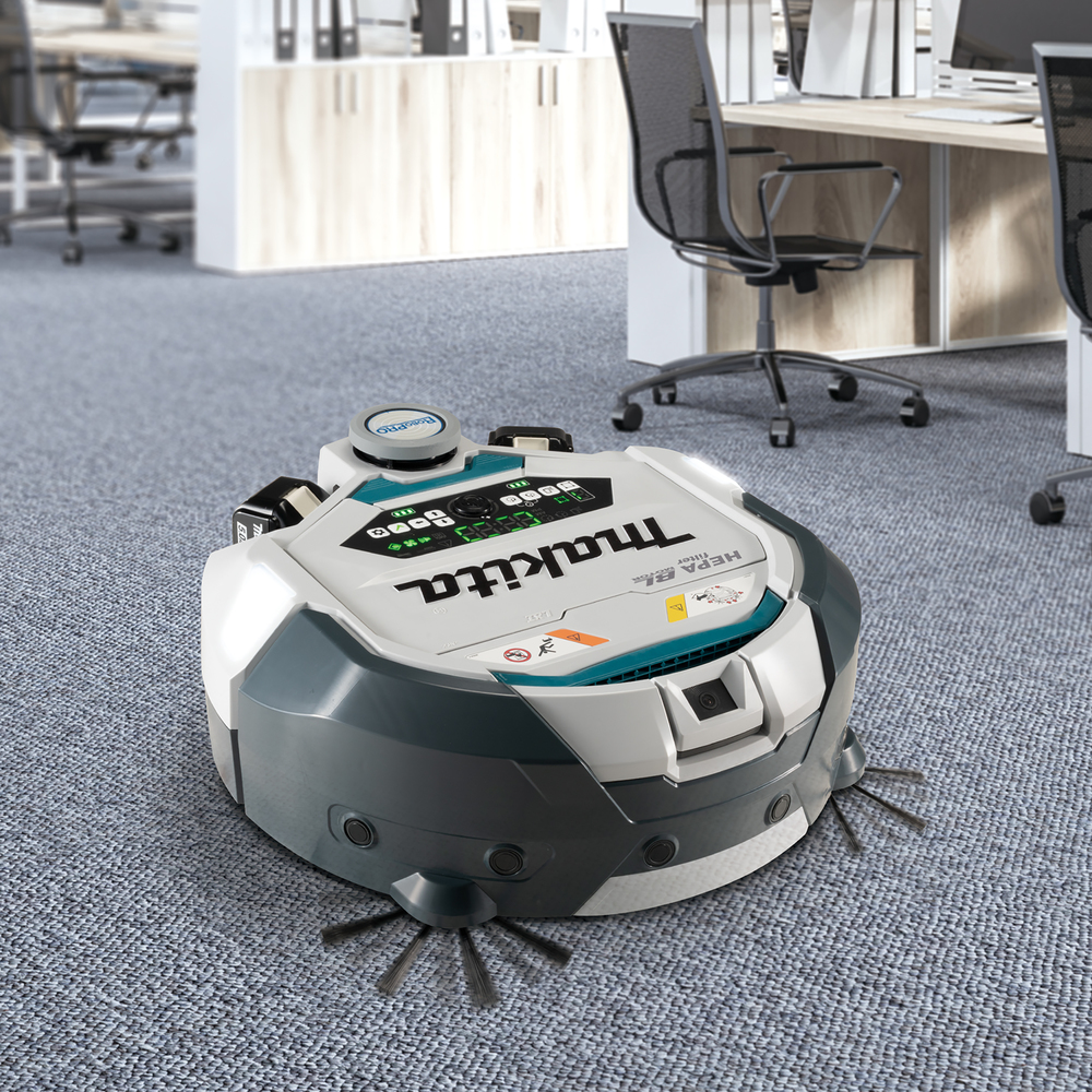 Aspirateur robot surface 600 m² 36V = 2 x 18V LXT - MAKITA - DRC300Z