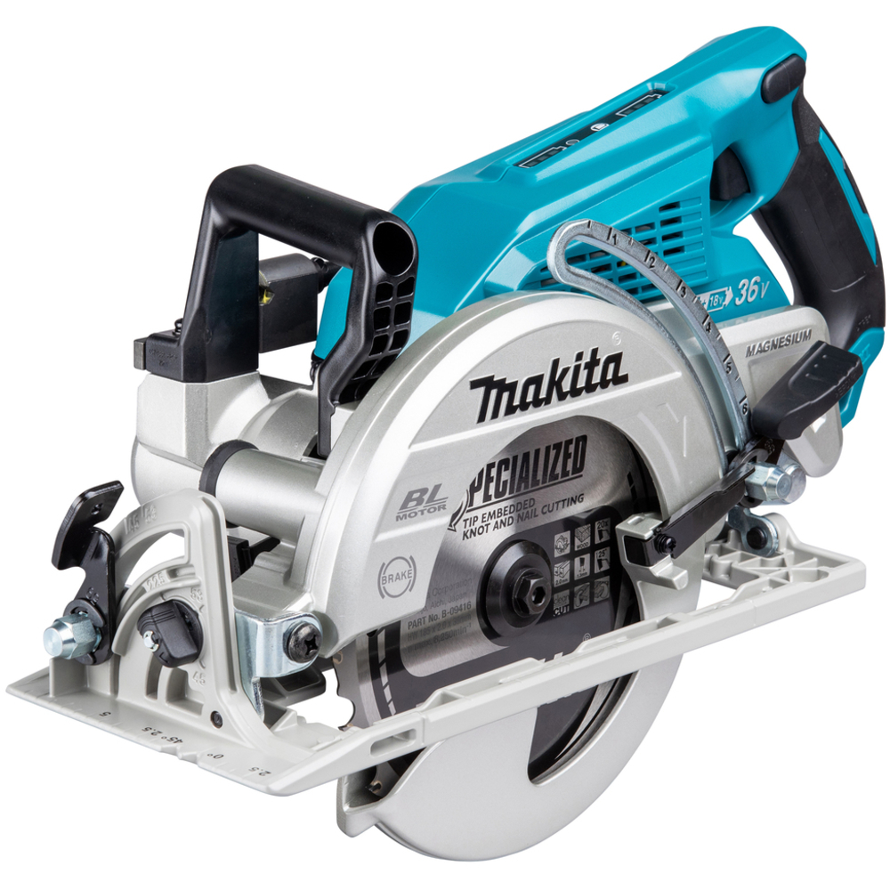 Scie circulaire 36 V => 2 x 18 V Li-Ion LXT Diam. 185 mm Produit seul - MAKITA - DRS780Z