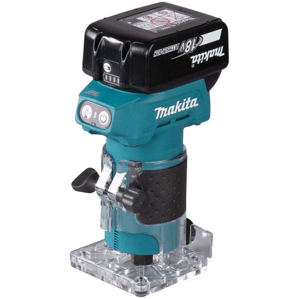Affleureuse LXT 18 V Li-Ion - D6 mm - 3 Ah - MAKITA - DRT52SF