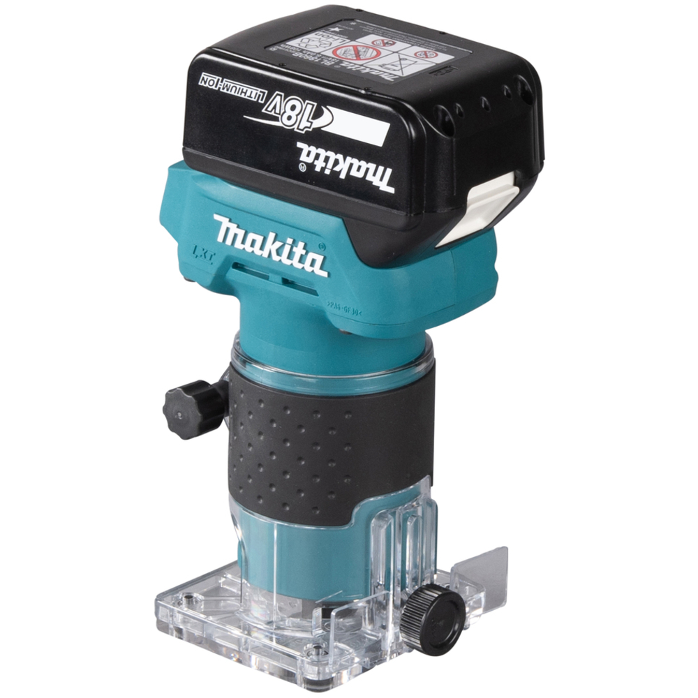 Affleureuse LXT 18 V Li-Ion - D6 mm - 3 Ah - MAKITA - DRT52SF