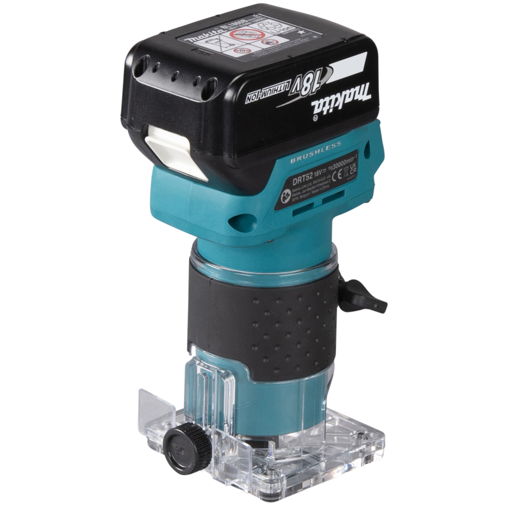 Affleureuse LXT 18 V Li-Ion - D6 mm - 3 Ah - MAKITA - DRT52SF