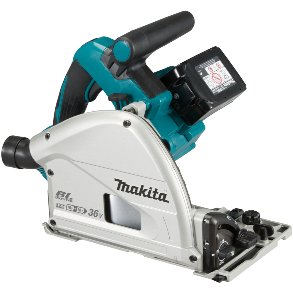 SCIE PLONGEANTE 18 V LI-ION 5 AH 165 MM+2 BATTERIES +1 CHARGEUR RAPIDE + 1 COFFRET - MAKITA - DSP600PT2J
