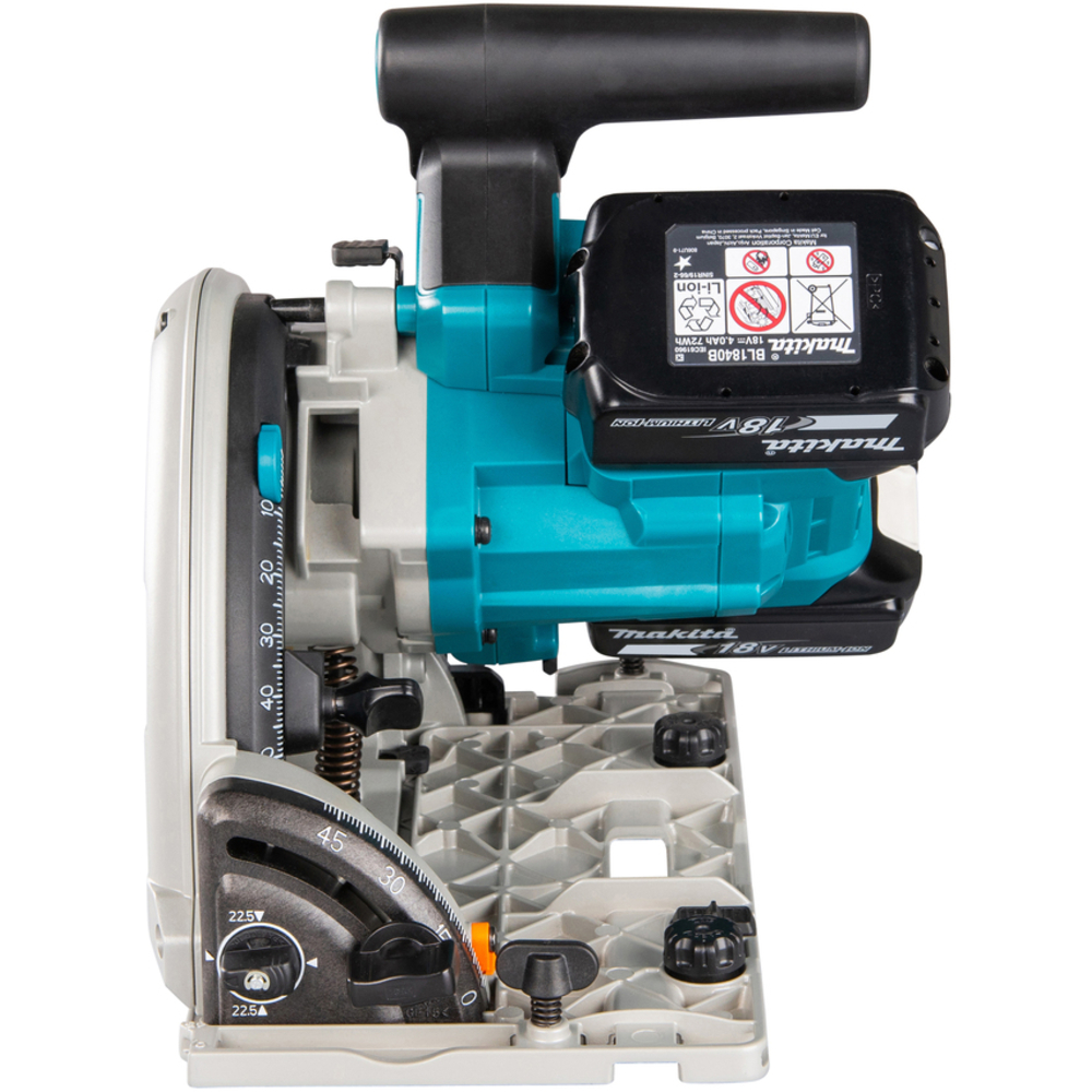 SCIE PLONGEANTE 18 V LI-ION 5 AH 165 MM+2 BATTERIES +1 CHARGEUR RAPIDE + 1 COFFRET - MAKITA - DSP600PT2J