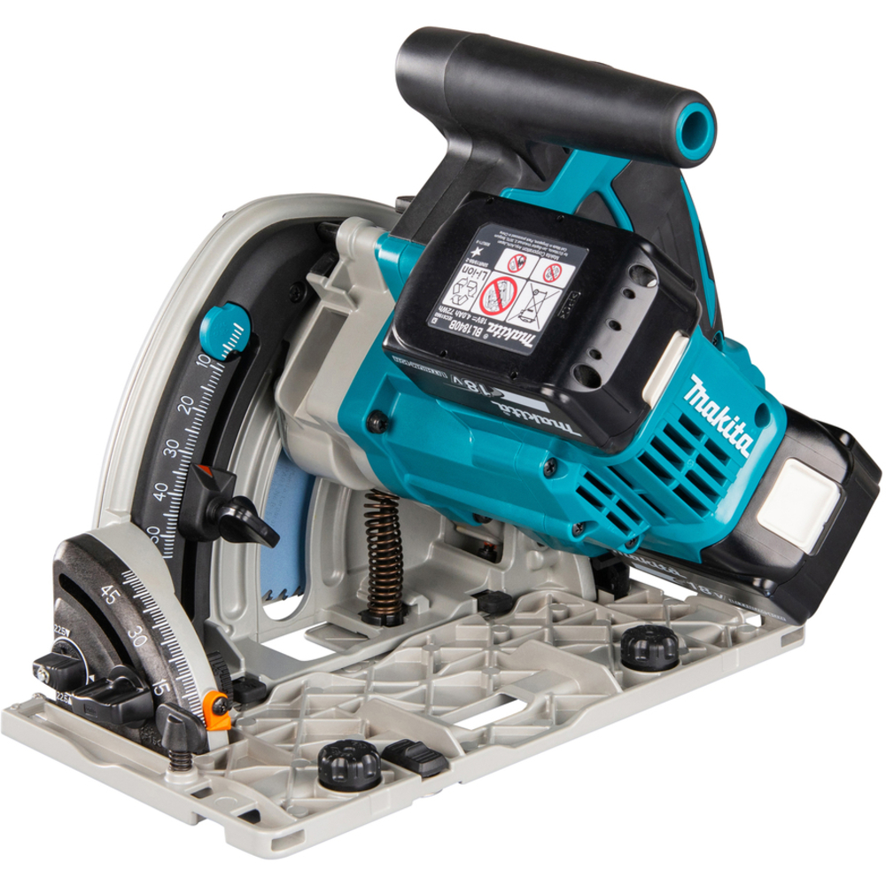SCIE PLONGEANTE 18 V LI-ION 5 AH 165 MM+2 BATTERIES +1 CHARGEUR RAPIDE + 1 COFFRET - MAKITA - DSP600PT2J