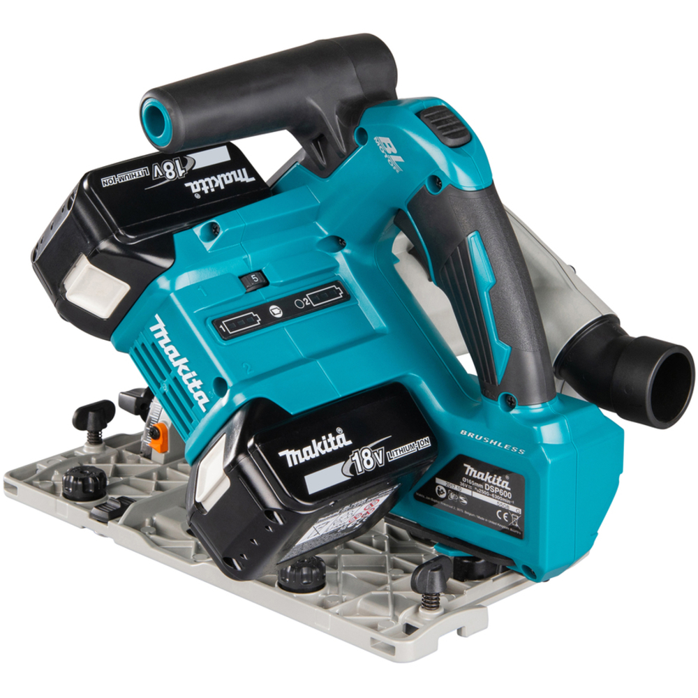 SCIE PLONGEANTE 18 V LI-ION 5 AH 165 MM+2 BATTERIES +1 CHARGEUR RAPIDE + 1 COFFRET - MAKITA - DSP600PT2J