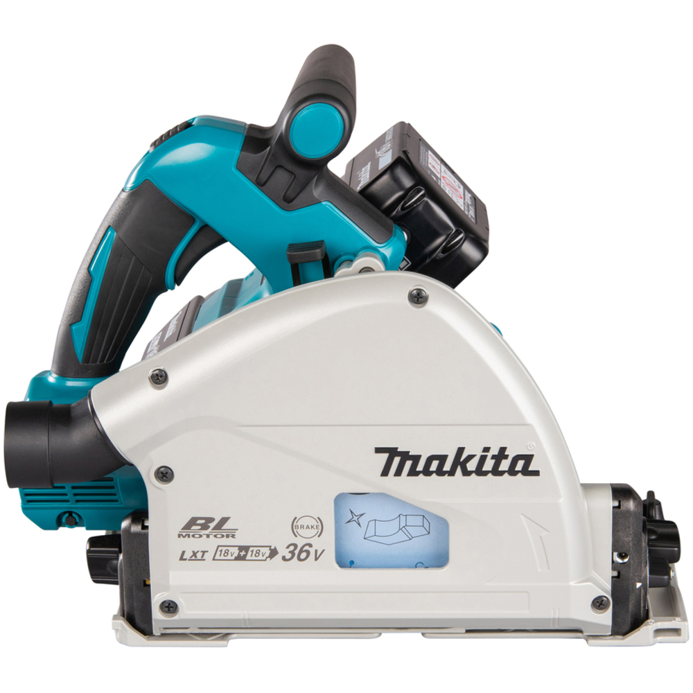 SCIE PLONGEANTE 18 V LI-ION 5 AH 165 MM+2 BATTERIES +1 CHARGEUR RAPIDE + 1 COFFRET - MAKITA - DSP600PT2J