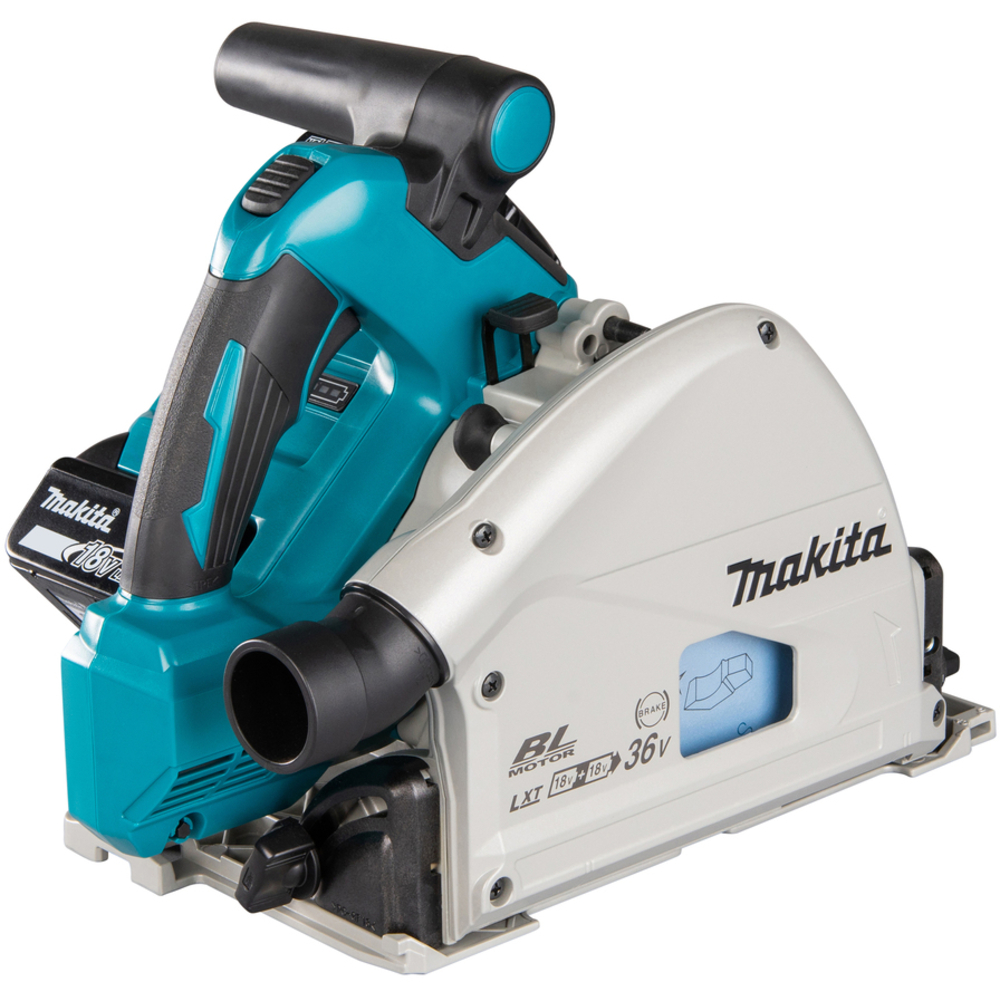 SCIE PLONGEANTE 18 V LI-ION 5 AH 165 MM+2 BATTERIES +1 CHARGEUR RAPIDE + 1 COFFRET - MAKITA - DSP600PT2J