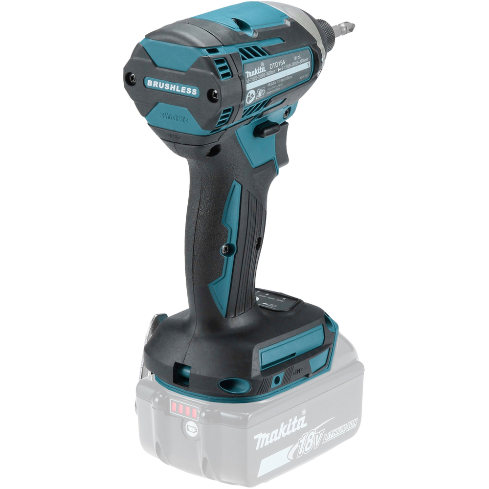 Visseuse à chocs 18 V Li-Ion 175 Nm Machine seule + coffret mak pac - MAKITA - DTD154ZJ
