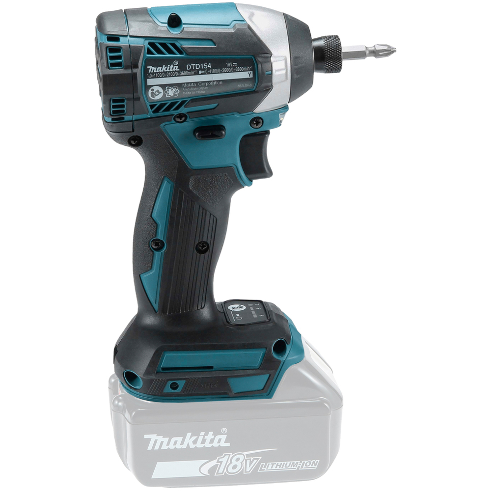 Visseuse à chocs 18 V Li-Ion 175 Nm Machine seule + coffret mak pac - MAKITA - DTD154ZJ