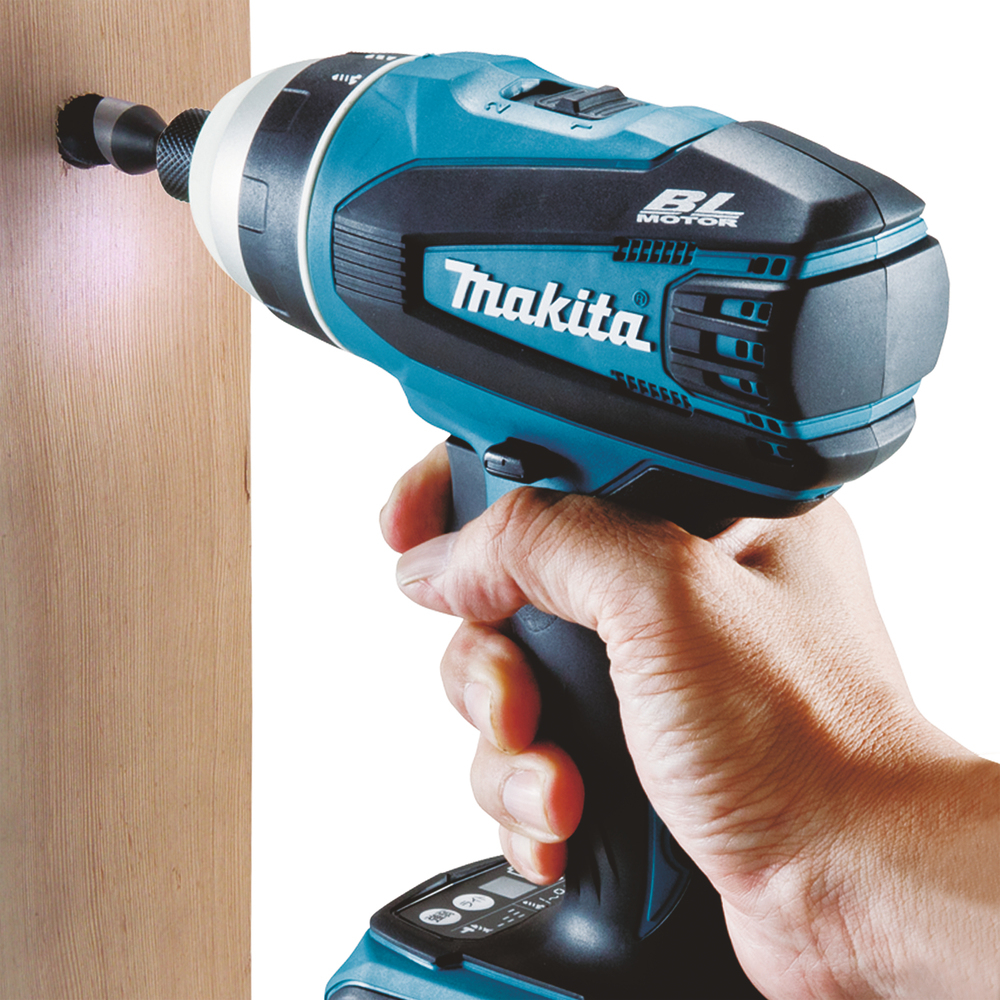 Perceuse visseuse 4 fonctions 18 V Li-Ion 5 Ah - MAKITA - DTP141RTJ