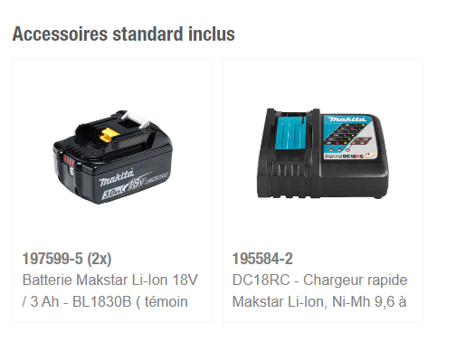 OUTIL MULTIFONCTION 36V 1830Bx2 - MAKITA - DUX60RF2