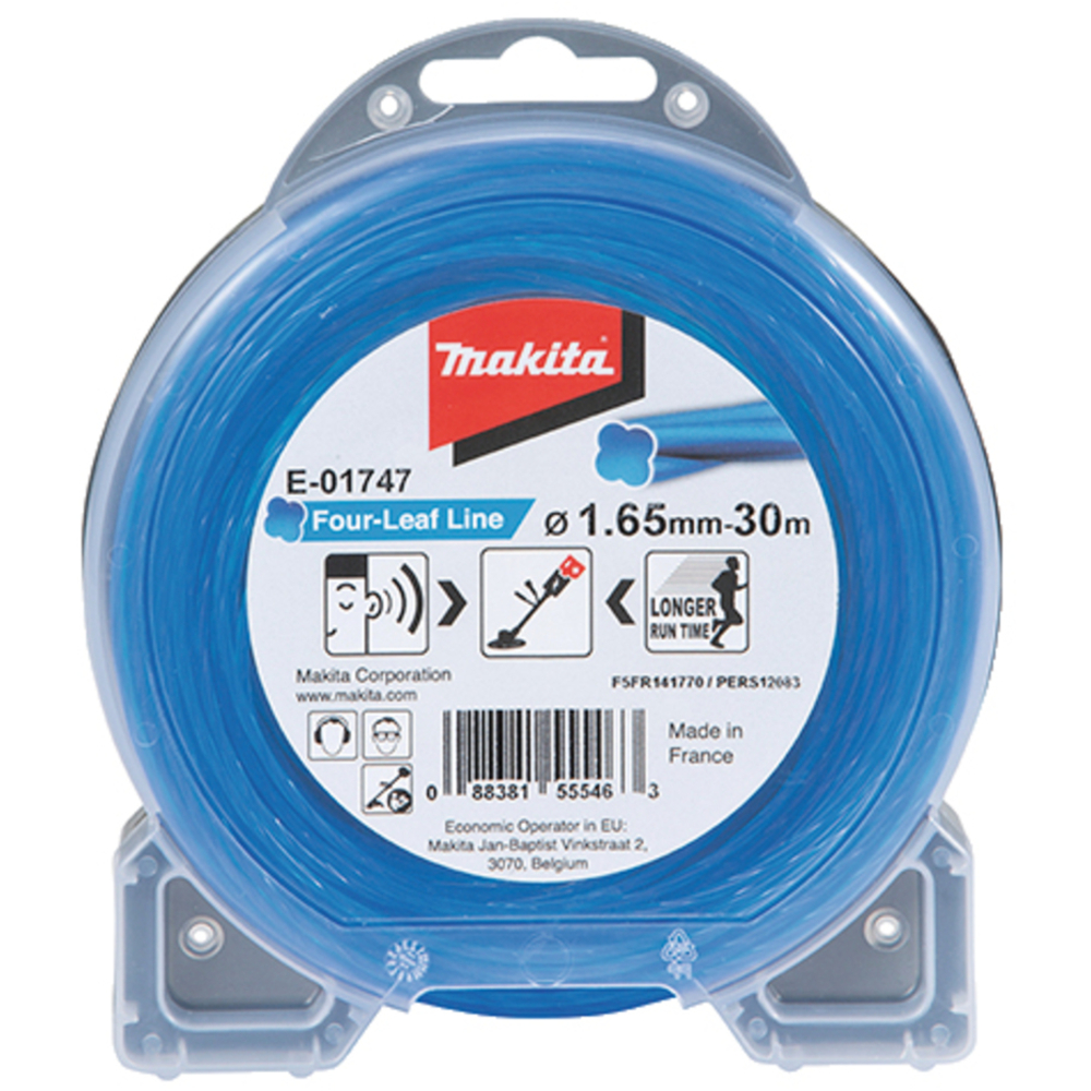 FIL NYLON TREFLE TORSADE 1.65-30M - MAKITA - E-01747