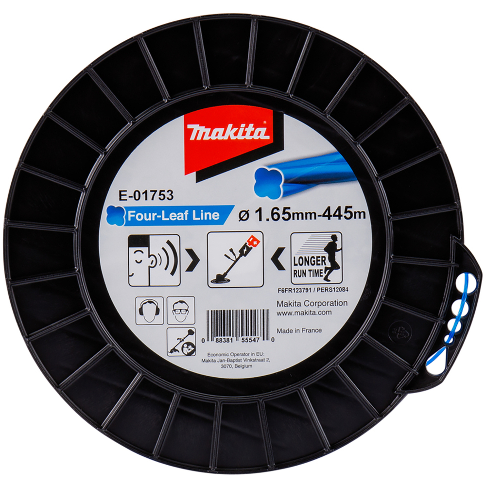 FIL NYLON TREFLE TORSADE 1.65-445M - MAKITA - E-01753