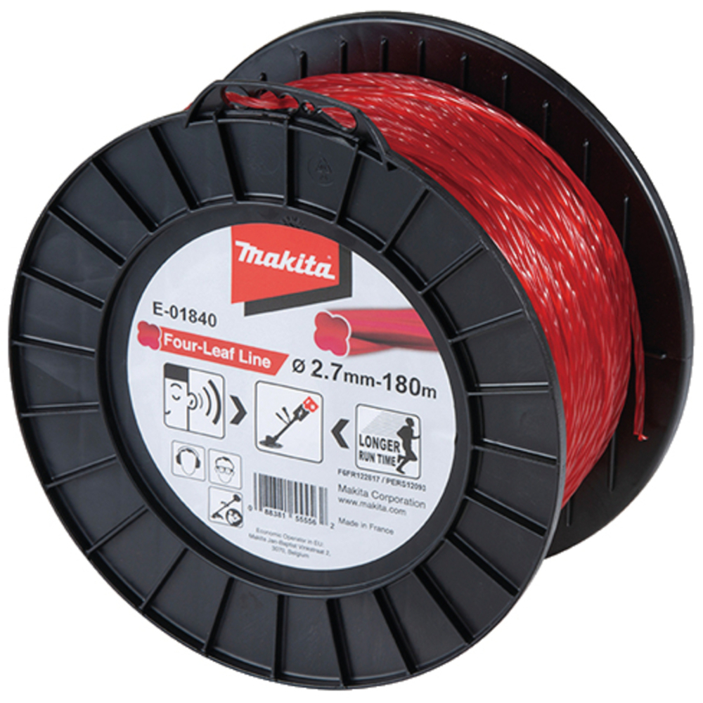 FIL NYLON TREFLE TORSADE 2.7-180M - MAKITA - E-01840