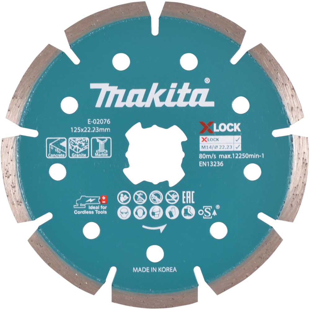 DISQUE DIAMANT X- LOCK 125 - MAKITA - E-02076