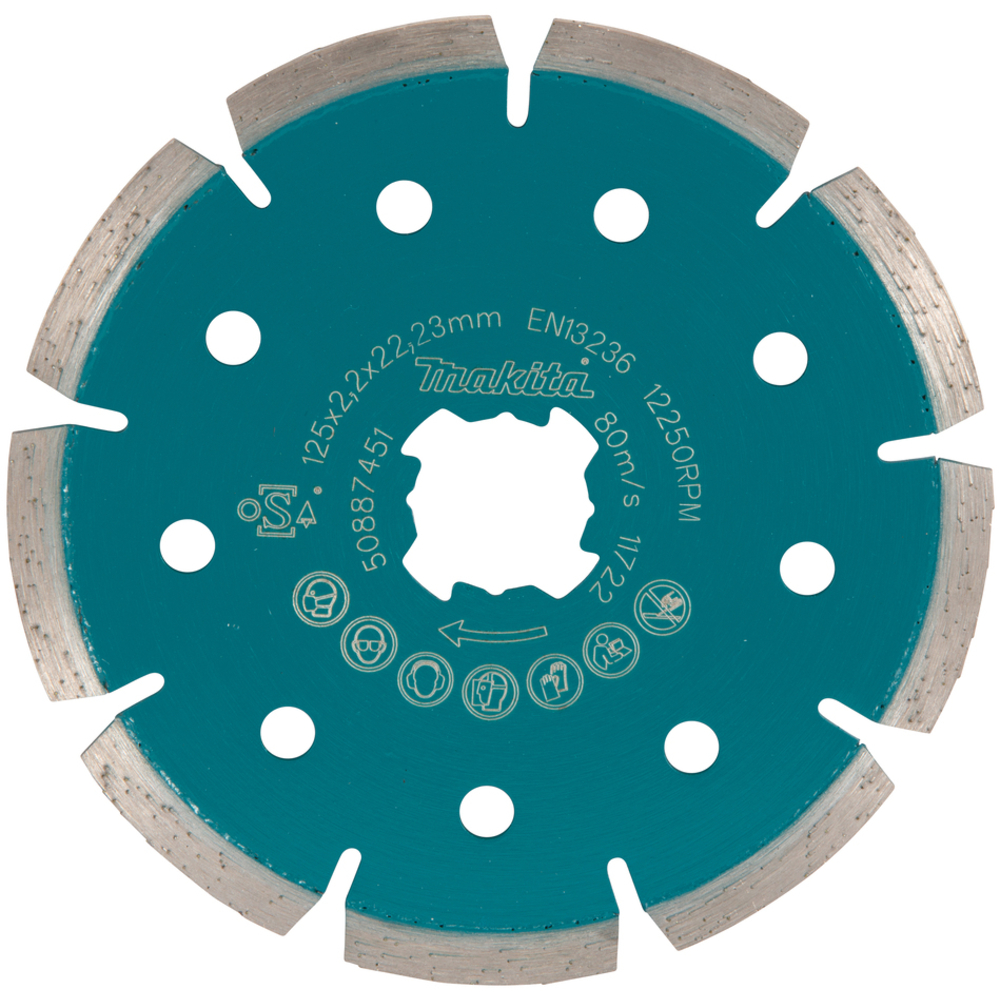 DISQUE DIAMANT X- LOCK 125 - MAKITA - E-02076