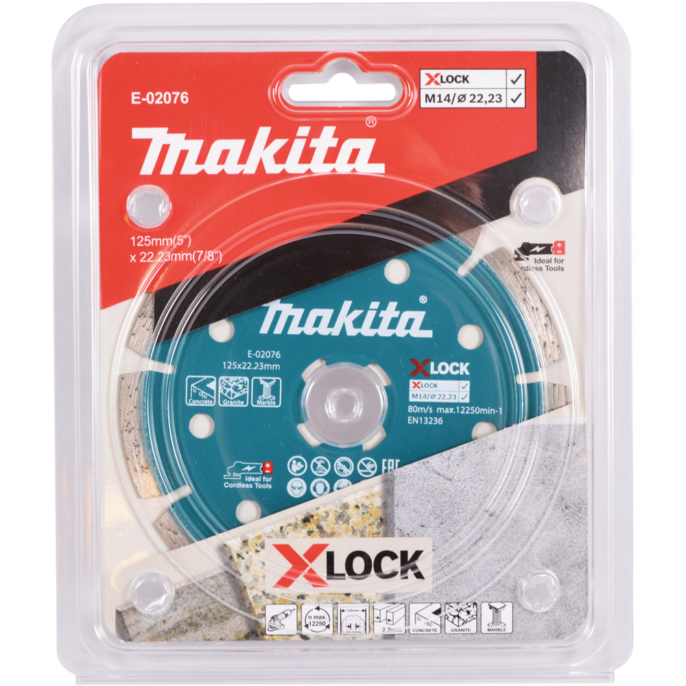 DISQUE DIAMANT X- LOCK 125 - MAKITA - E-02076