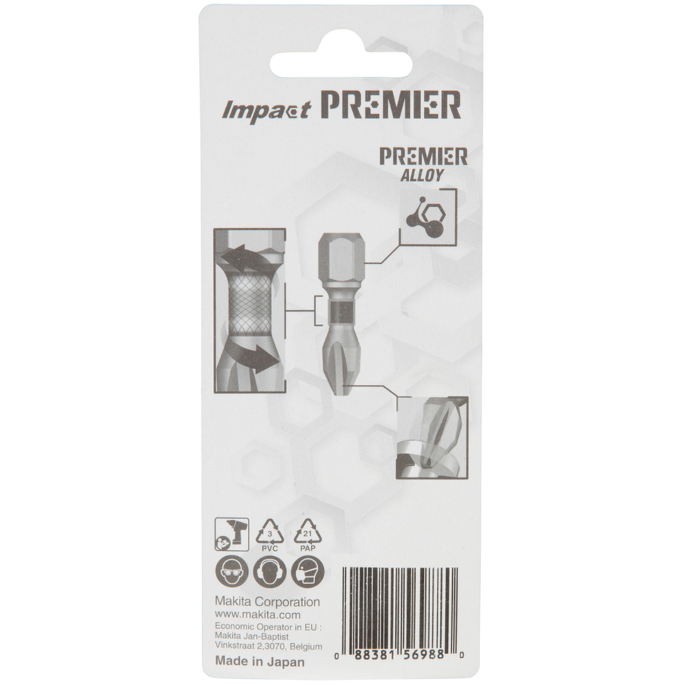 EMBOUT TORX20-25MM 2PCS IMPACT PREMIER - MAKITA - E-03218