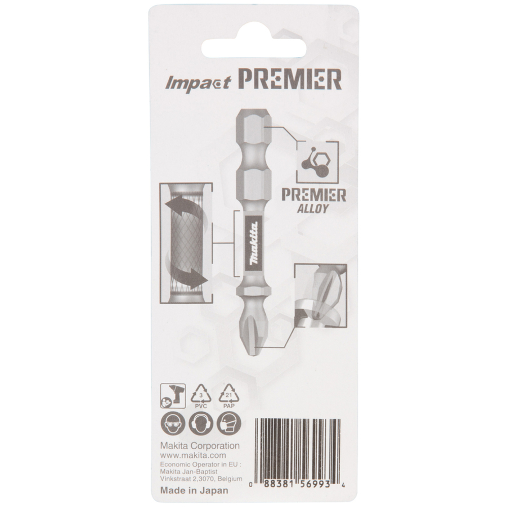 EMBOUT PH1-50 2PCS IMPACT PREMIER - MAKITA - E-03268