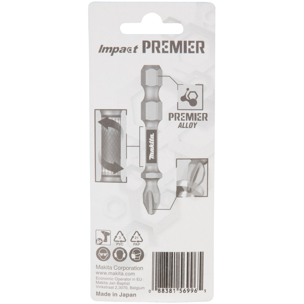 EMBOUT PZ2-50 2PCS IMPACT PREMIER - MAKITA - E-03305