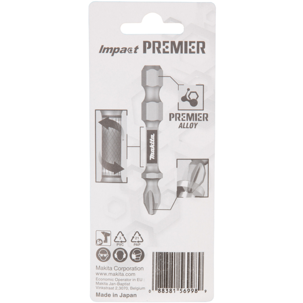 EMBOUT T10-50 2PCS IMPACT PREMIER - MAKITA - E-03327