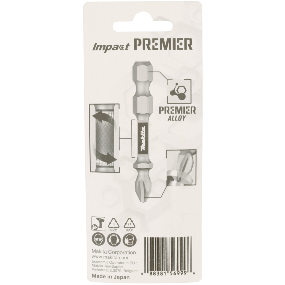 EMBOUT T15-50 2PCS IMPACT PREMIER - MAKITA - E-03333