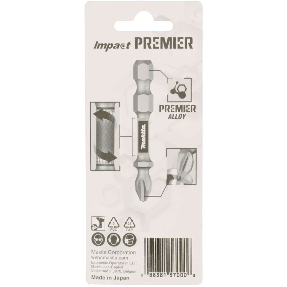 EMBOUT T20-50 2PCS IMPACT PREMIER - MAKITA - E-03349