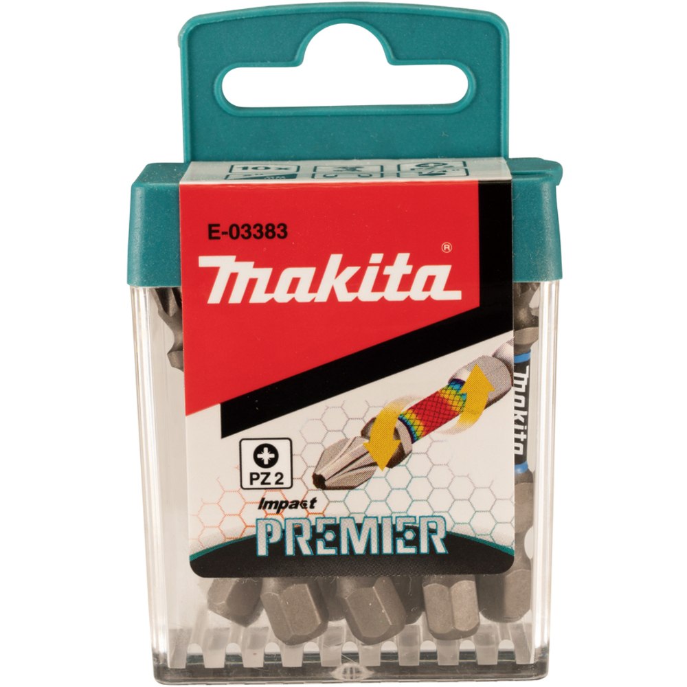 EMBOUT PZ2-50 10PCS IMPACT PREMIER - MAKITA - E-03383